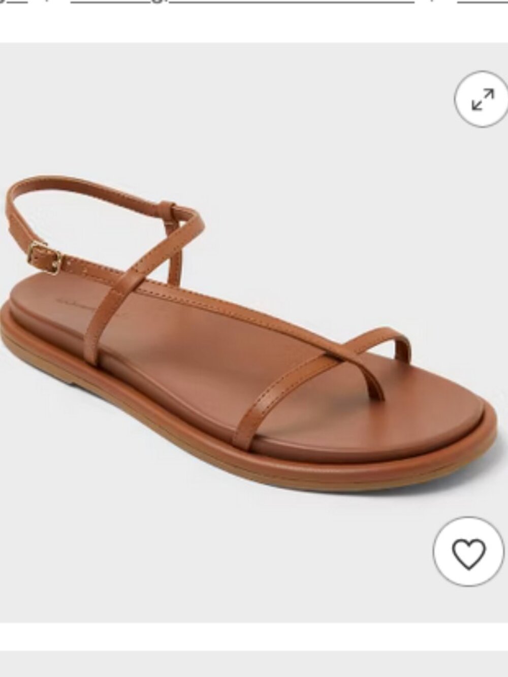 Brown Strappy Sandals